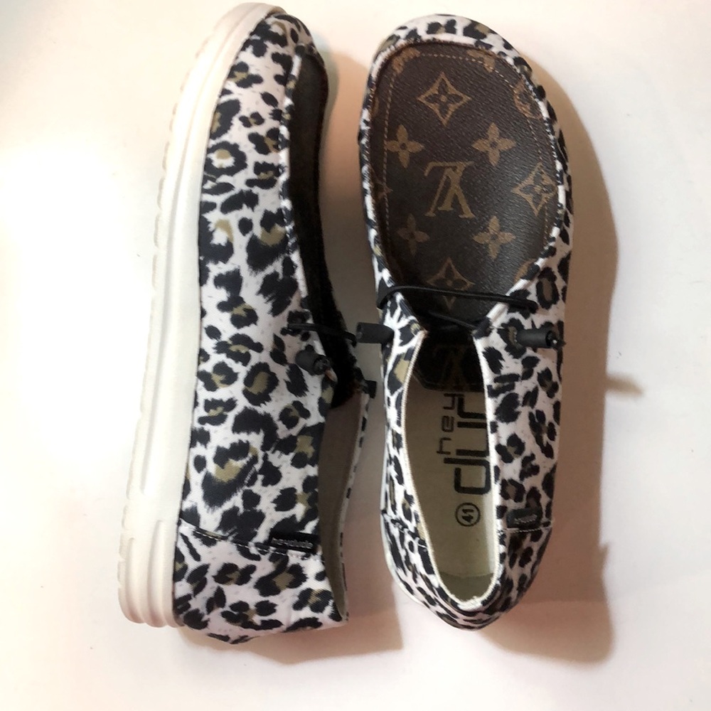 Hey Dudes with Louis Vuitton canvas